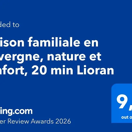 20 Min Lioran, Maison Familiale En Auvergne, Nature Et Confort, Vic-sur-Cere