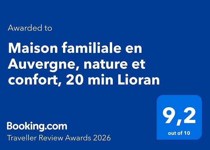 20 Min Lioran, Maison Familiale En Auvergne, Nature Et Confort, Vic-sur-Cere